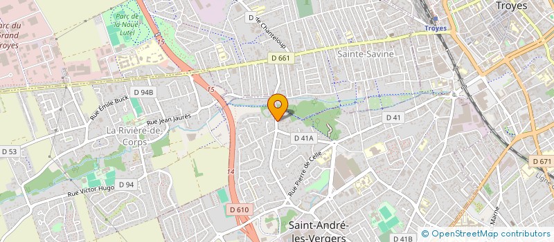 localisation de l'entreprise SCI MJPC  SAINT-ANDRE-LES-VERGERS