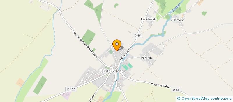 localisation de l'entreprise SCI MJR  SAINTE-SOLANGE