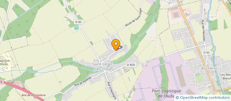 localisation de l'entreprise SCI MJR  SAINT-LEGER-PRES-TROYES