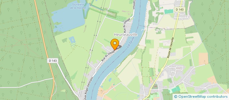 localisation de l'entreprise SCI MJR  HEURTEAUVILLE