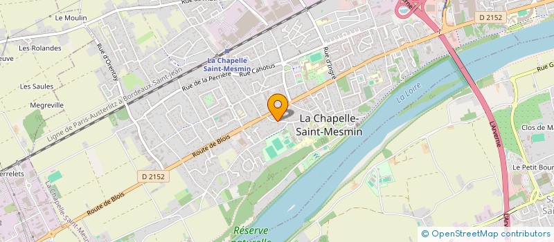 localisation de l'entreprise SCI MJS à LA CHAPELLE-SAINT-MESMIN