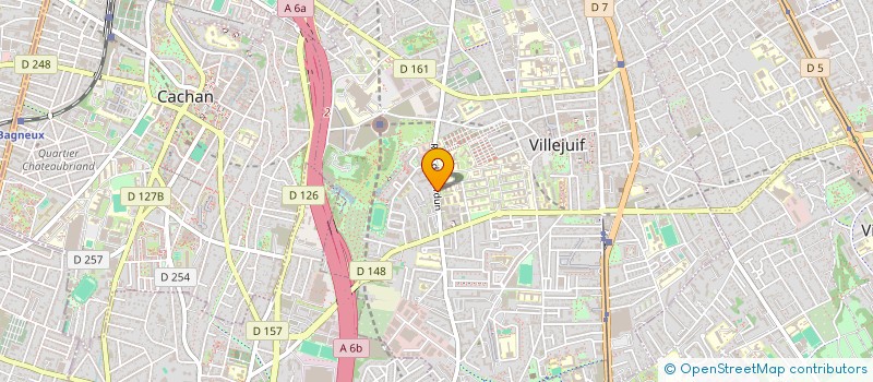 localisation de l'entreprise SCI MJST à VILLEJUIF