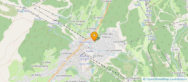 localisation de l'entreprise SCI MJW GO  LES GETS