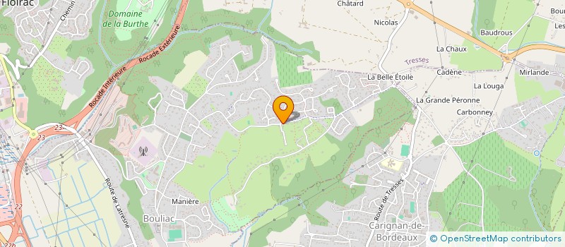 localisation de l'entreprise SCI MK BOULIAC  BOULIAC