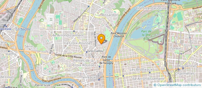 localisation de l'entreprise SCI MK INVESTISSEMENTS  LYON