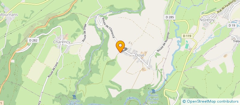 localisation de l'entreprise SCI MK2A DU MOULINET  DOYE