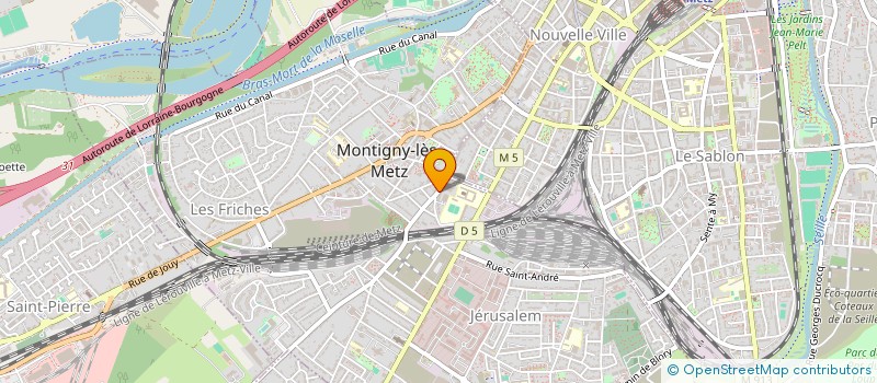 localisation de l'entreprise SCI MKA à MONTIGNY-LES-METZ