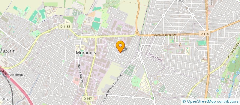localisation de l'entreprise SCI MKA à MORANGIS