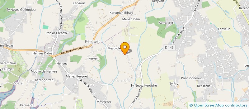 localisation de l'entreprise SCI MKA  FOUESNANT