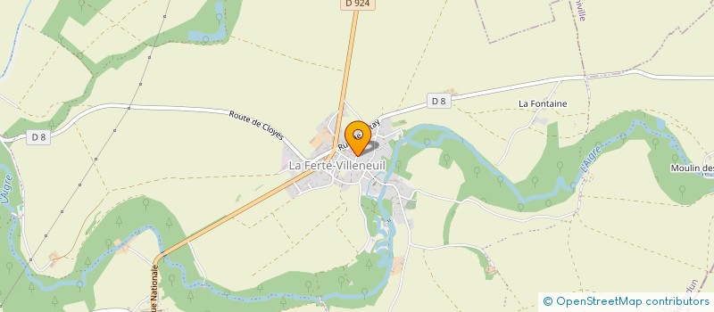 localisation de l'entreprise SCI MKAG & CO  CLOYES-LES-TROIS-RIVIERES