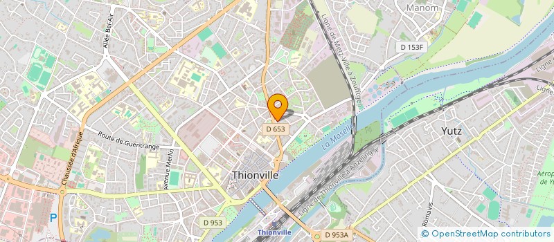 localisation de l'entreprise SCI MKAT IMMO à THIONVILLE