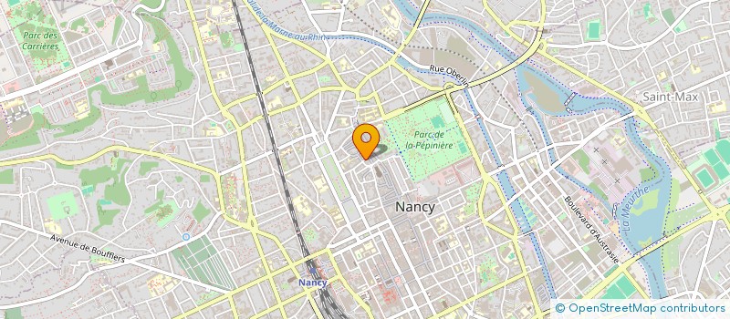 localisation de l'entreprise SCI MKB  NANCY