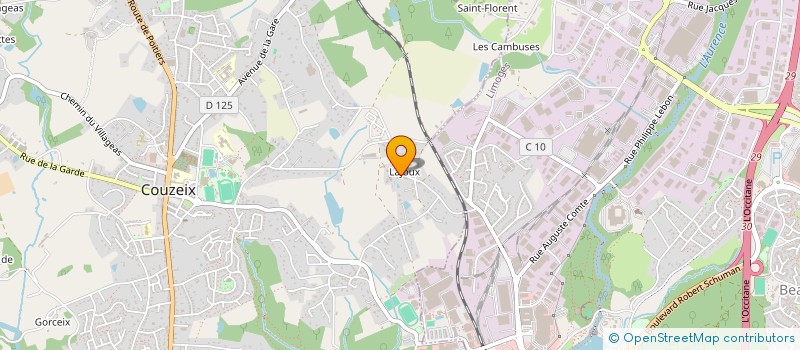 localisation de l'entreprise SCI MKCB 2 à COUZEIX