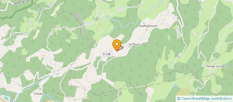 localisation de l'entreprise SCI MKD  LAMASTRE