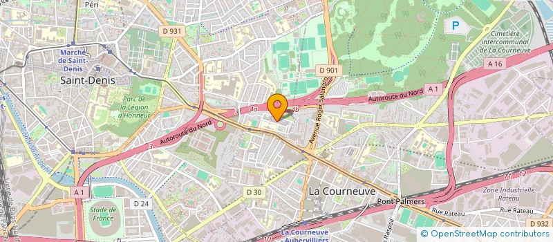 localisation de l'entreprise SCI MKD HOME  SAINT-DENIS