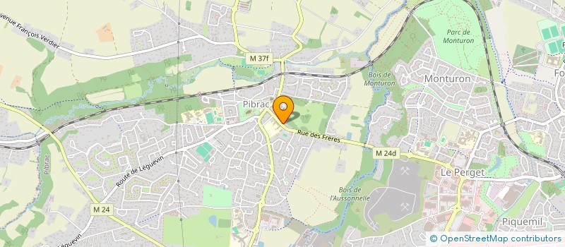 localisation de l'entreprise SCI MKDEDO  PIBRAC