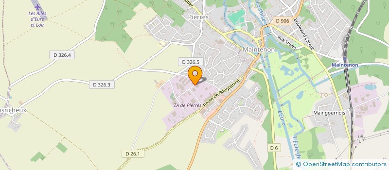 localisation de l'entreprise SCI MKE à PIERRES