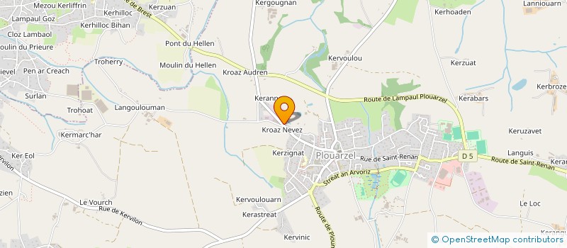 localisation de l'entreprise SCI MKE  PLOUARZEL