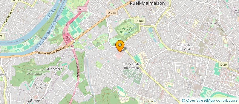 localisation de l'entreprise SCI MKINVEST  RUEIL-MALMAISON