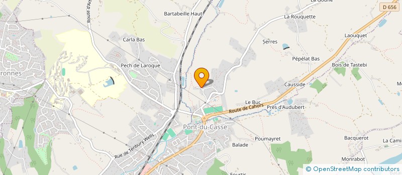 localisation de l'entreprise SCI MKISL  BAJAMONT