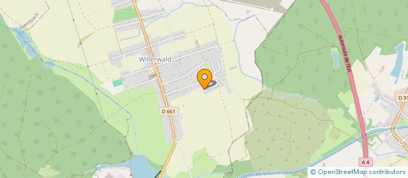 localisation de l'entreprise SCI MKJ  WILLERWALD