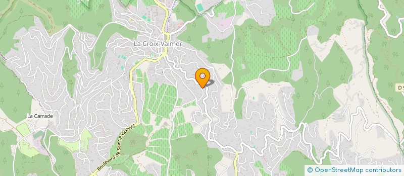 localisation de l'entreprise SCI MKKS  LA CROIX-VALMER