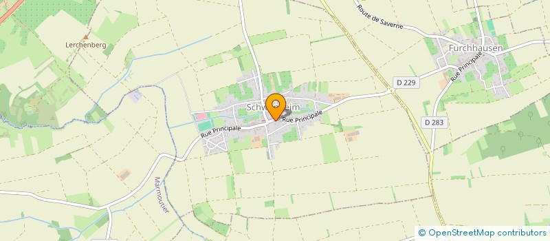 localisation de l'entreprise SCI MKL IMMO  SCHWENHEIM