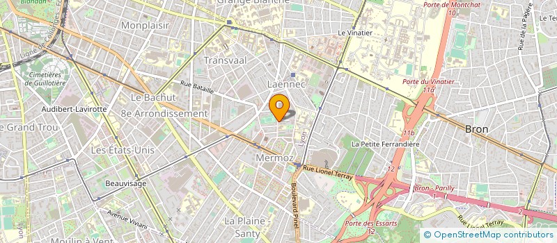 localisation de l'entreprise SCI MKM  LYON