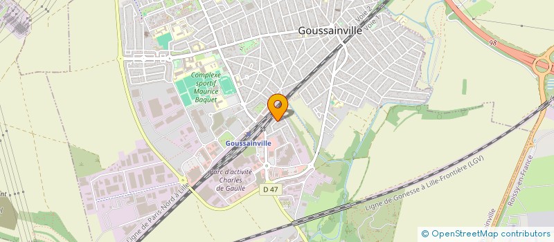 localisation de l'entreprise SCI MKMC à GOUSSAINVILLE