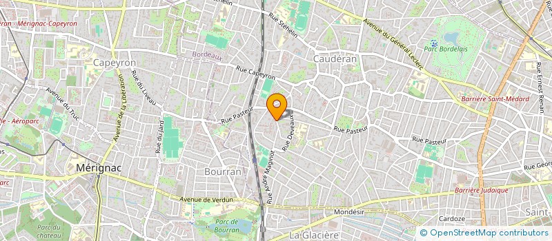localisation de l'entreprise SCI MKPM  BORDEAUX