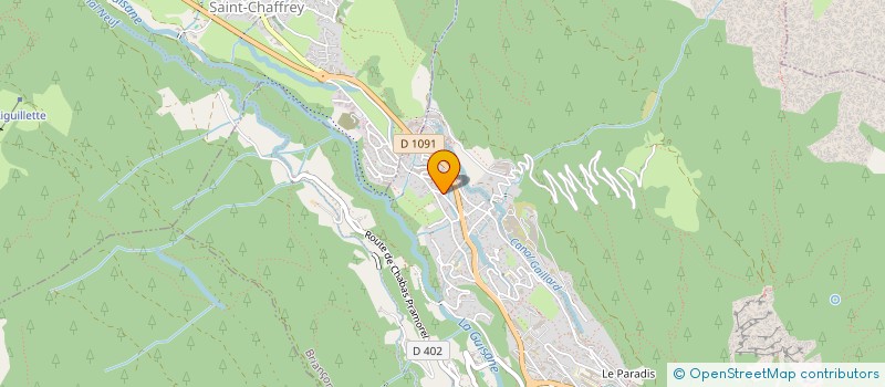 localisation de l'entreprise SCI MKS à BRIANCON