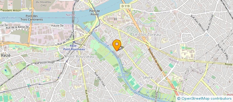 localisation de l'entreprise SCI MKV IMMO2  NANTES
