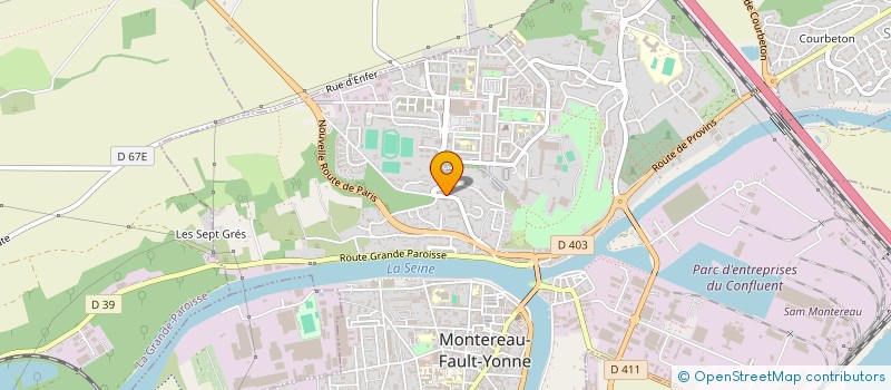 localisation de l'entreprise SCI MKY à MONTEREAU-FAULT-YONNE