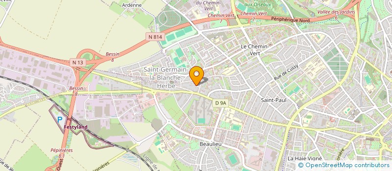 localisation de l'entreprise SCI ML 2024 à CAEN