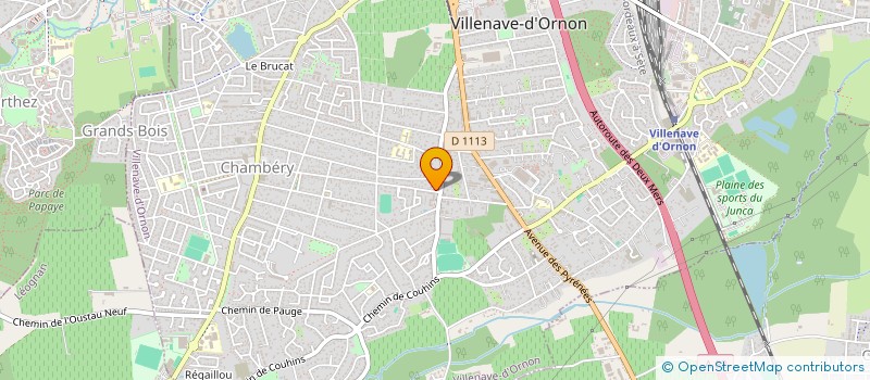 localisation de l'entreprise SCI ML à VILLENAVE-D'ORNON
