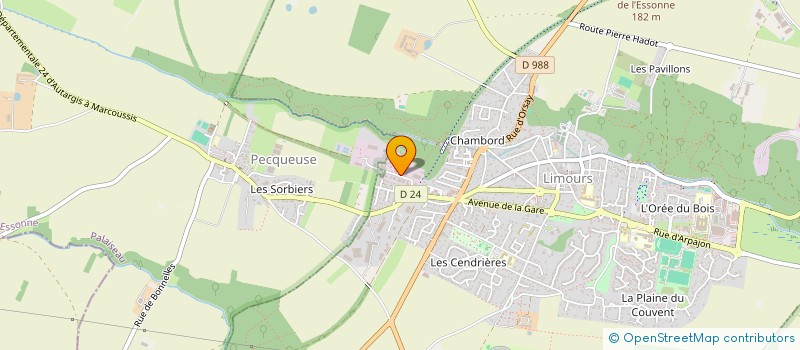 localisation de l'entreprise SCI ML  LIMOURS