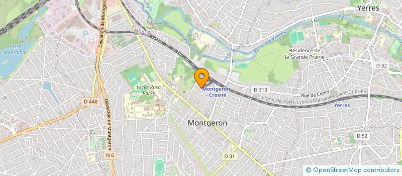 localisation de l'entreprise SCI ML à MONTGERON