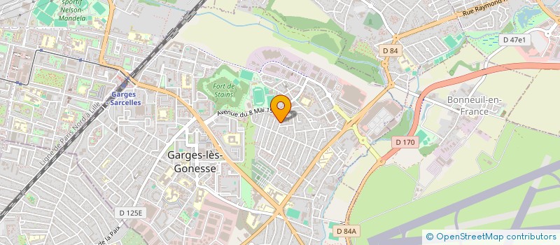 localisation de l'entreprise SCI ML  GARGES-LES-GONESSE