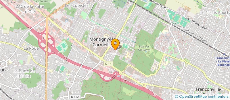 localisation de l'entreprise SCI ML  MONTIGNY-LES-CORMEILLES