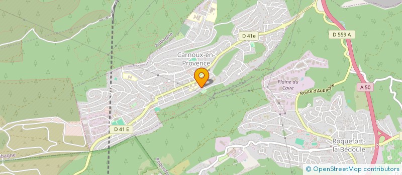 localisation de l'entreprise SCI ML ARTHUR RIMBAUD à CARNOUX-EN-PROVENCE