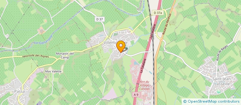 localisation de l'entreprise SCI ML BL  VILLEMOLAQUE