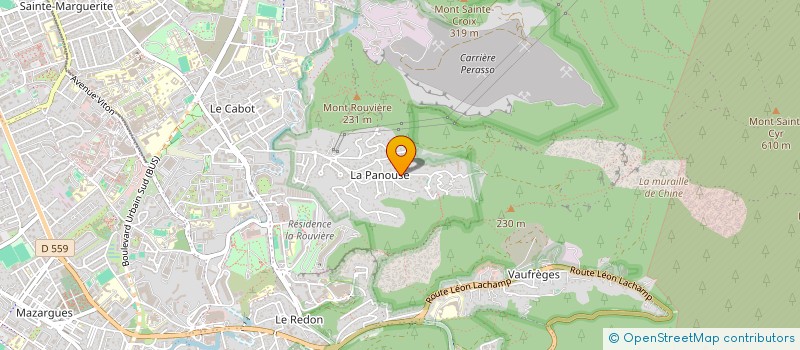 localisation de l'entreprise SCI ML BORELY à MARSEILLE