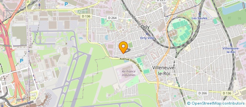 localisation de l'entreprise SCI ML DIAR  ORLY