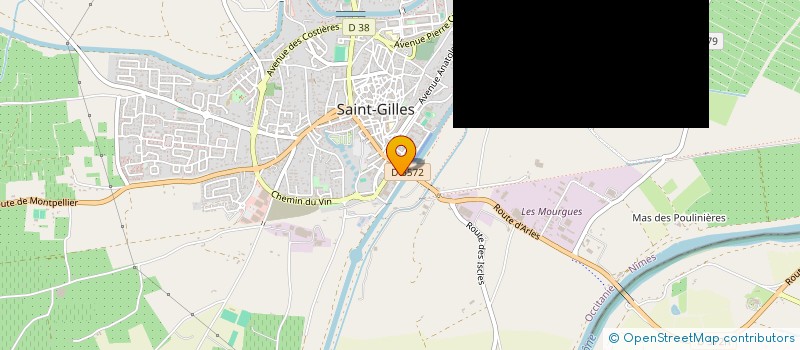 localisation de l'entreprise SCI ML IMMOBILIER à SAINT-GILLES