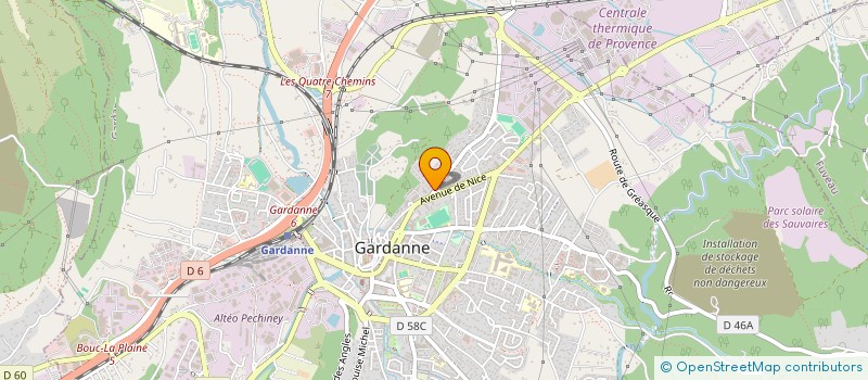 localisation de l'entreprise SCI ML MAIRIE à GARDANNE