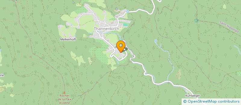 localisation de l'entreprise SCI ML2S  THANNENKIRCH