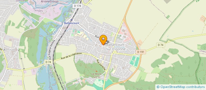 localisation de l'entreprise SCI MLA à BALLANCOURT-SUR-ESSONNE
