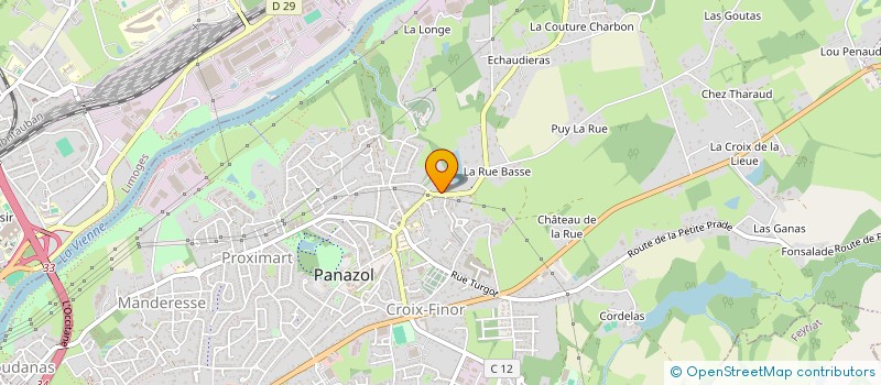 localisation de l'entreprise SCI MLBE à PANAZOL