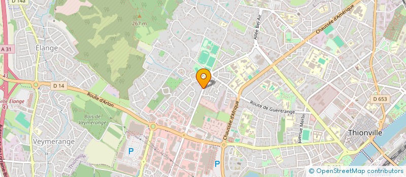 localisation de l'entreprise SCI MLC à THIONVILLE