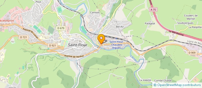 localisation de l'entreprise SCI MLC à SAINT-FLOUR